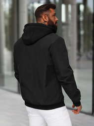 Куртка чоловіча чорна OZONEE JS/62M9502/392