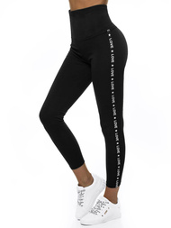 Legginsy damskie czarne OZONEE O/TS200/1