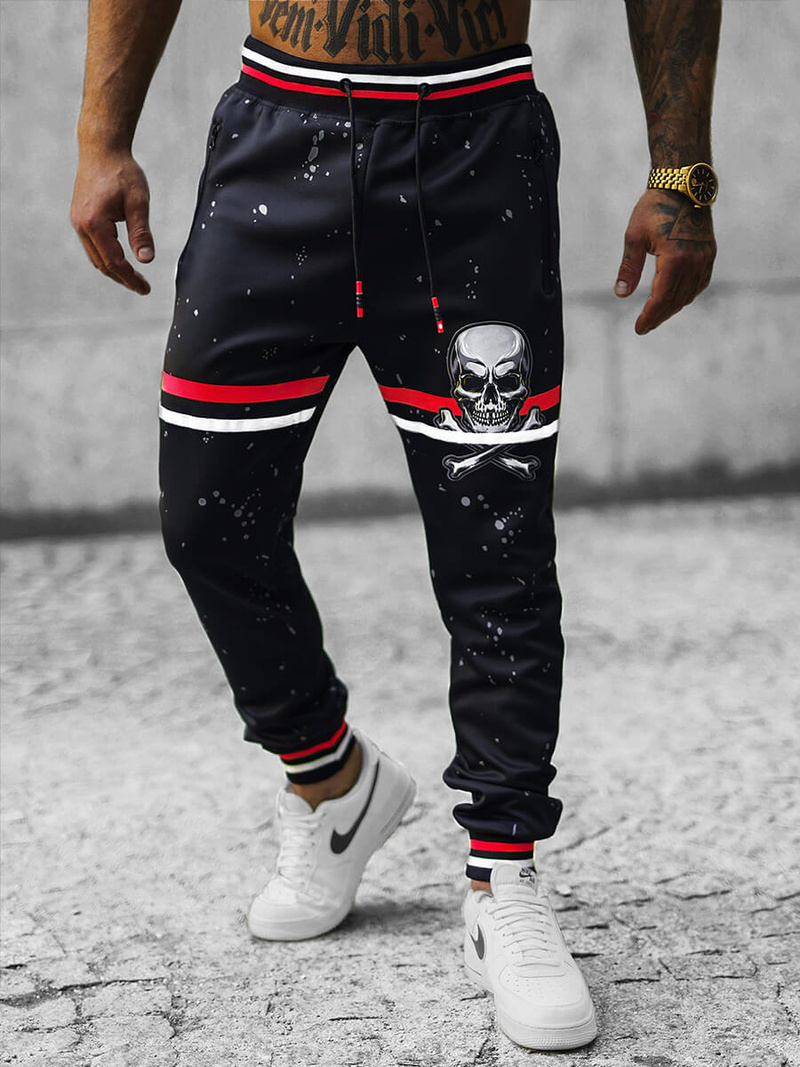 Штани спортивні чоловічі Темно-Синi OZONEE JS/K10227