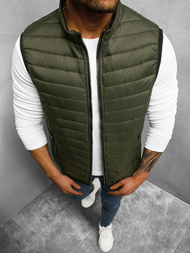 Безрукавка чоловіча Зелена OZONEE N/7103/3