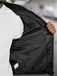 Куртка чоловіча чорна OZONEE O/11Z8099Z