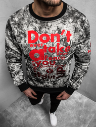 Bluza męska szara OZONEE JS/DD677Z