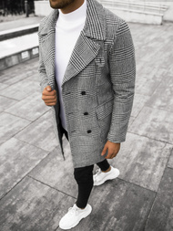 Пальто чоловіче Чорно-Бiлий OZONEE JS/JP1192