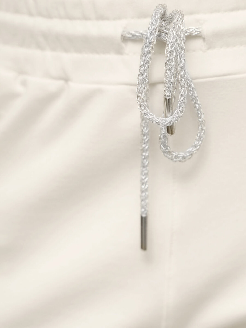 Komplet dresowy dwuczęściowy damski ecru OZONEE O/12113Z