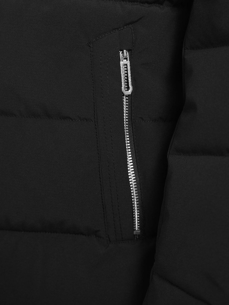 Kurtka męska pikowana czarna OZONEE JS/31M5077/392