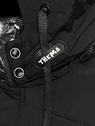 Kurtka męska pikowana czarna OZONEE JS/31M5077/392