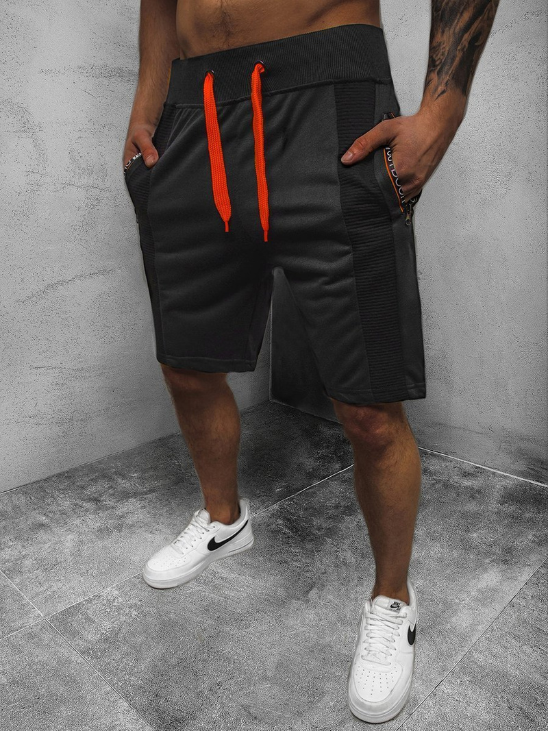 Шорти чоловічі Чорнi OZONEE JS/68K10259