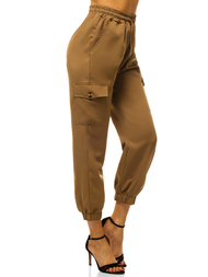 Жіночі штани Джогер Гiрчичнi OZONEE O/HM006