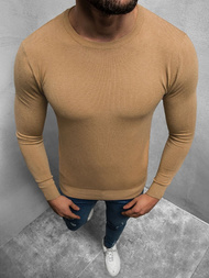 Sweter męski brązowy OZONEE TMK/YY01/7