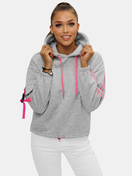 Жіноча Толстовка Графітова OZONEE JS/B26031Z