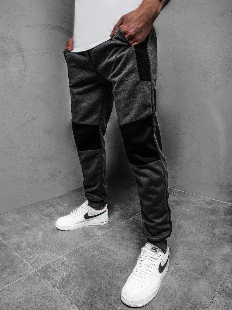 Штани спортивні чоловічі Темно-сірі OZONEE JS/JZ11015Z