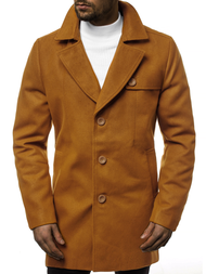 Пальто чоловіче Гiрчичне OZONEE N/5922Z