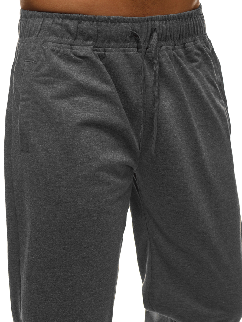Штани спортивні чоловічі темно-сірі OZONEE JS/HH02