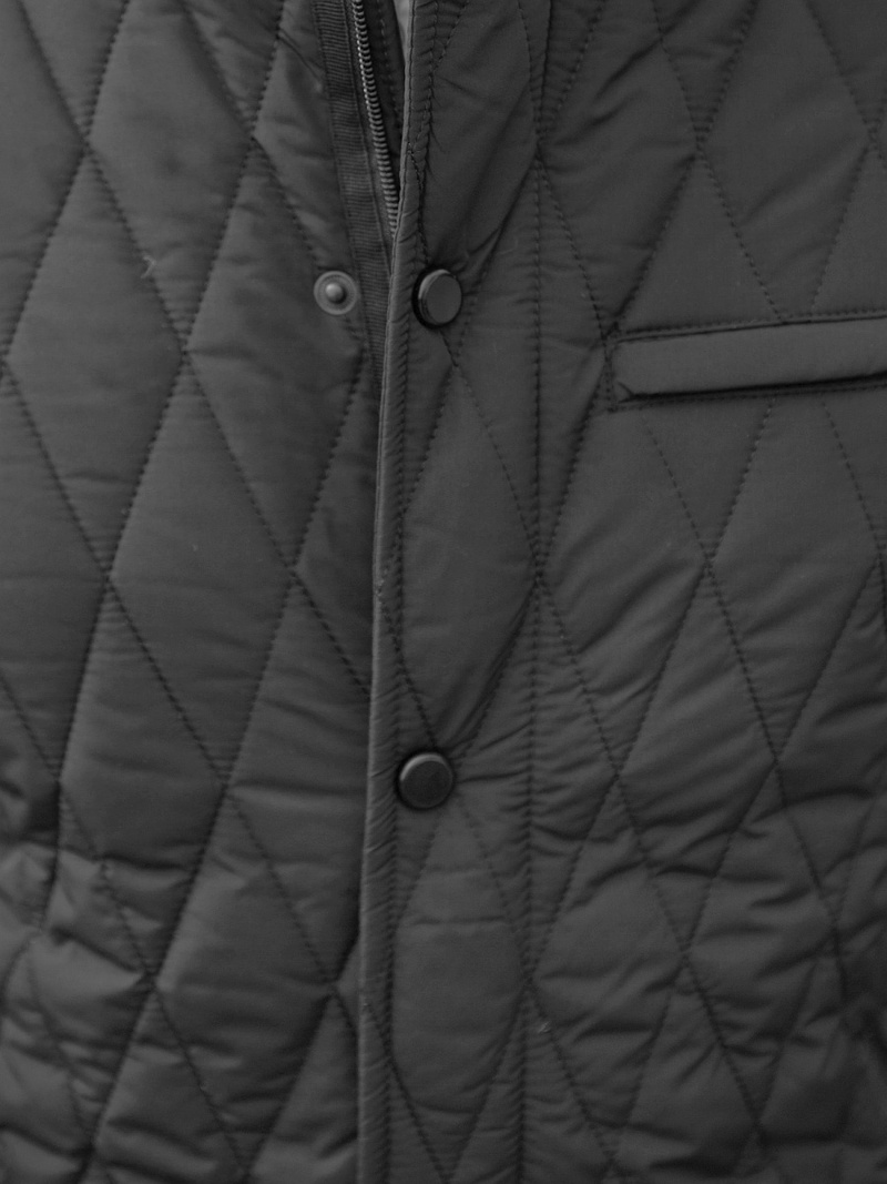 Kurtka przejściowa męska czarna OZONEE JS/22M111/1