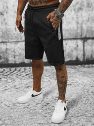 Шорти Чоловічі Чорнi OZONEE JS/8K279