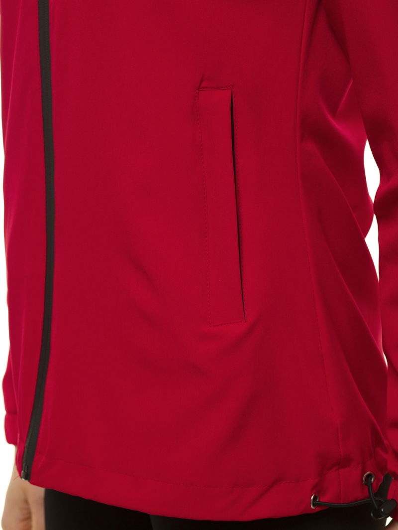 Kurtka przejściowa damska bordowa OZONEE JS/HH036/13