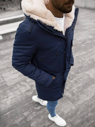 Куртка зимова чоловіча Темно-Синя OZONEE JS/22M115/3