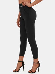 Legginsy damskie czarne OZONEE O/TS222/1