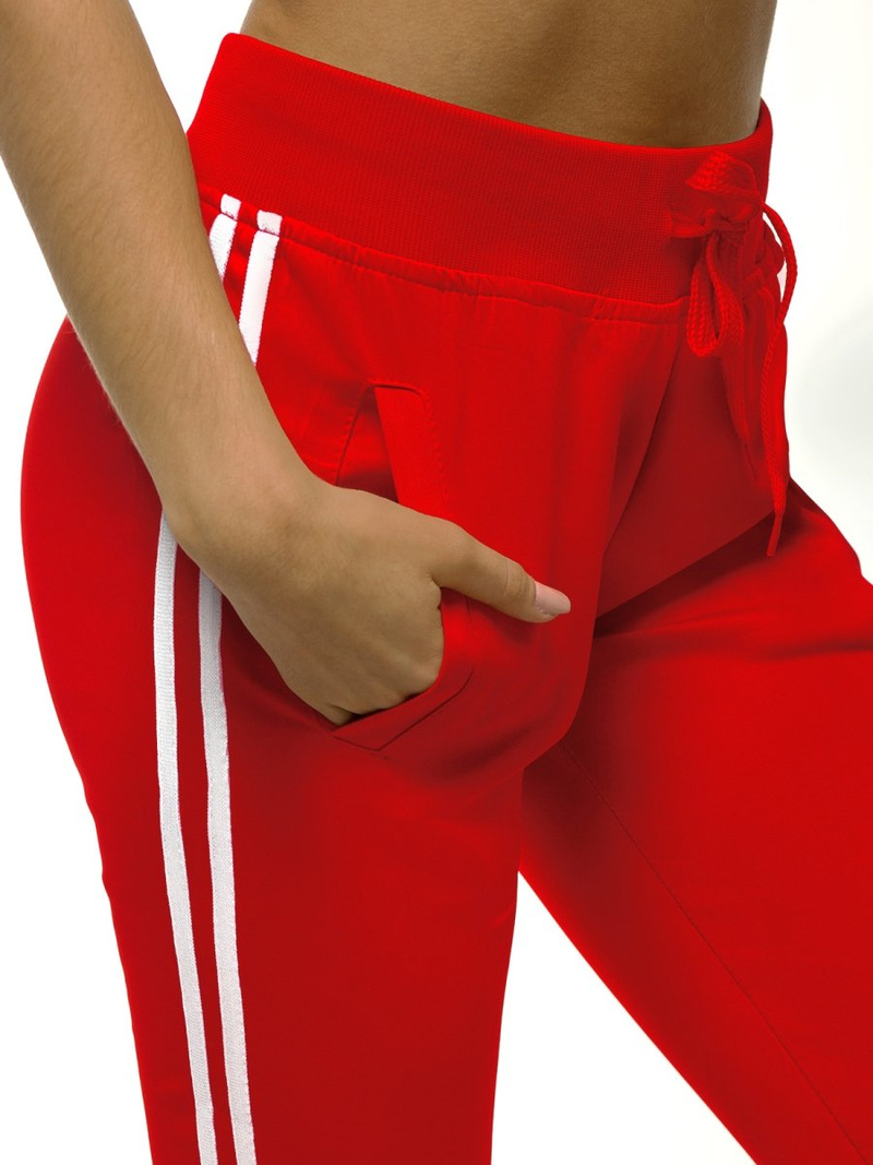 Спортивні штани жіночі Червонi OZONEE JS/JK88113/18
