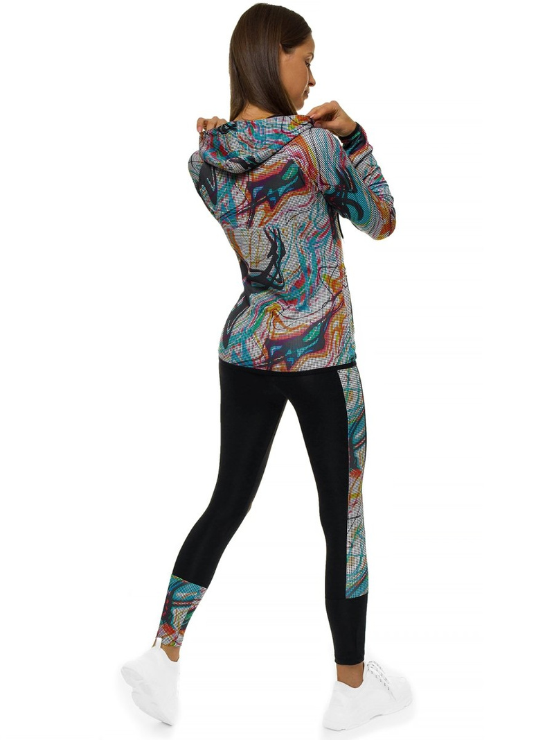 Жіночий спортивний костюм з двох частин Кольоровий OZONEE O/MS022