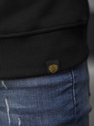 Толстовка чоловіча Чорна OZONEE NB/MF2004Z