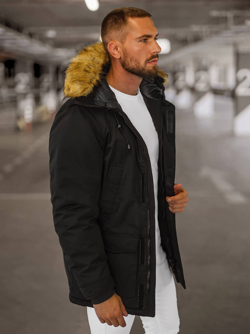 Куртка Чоловіча Чорна OZONEE JS/5M779/392Z