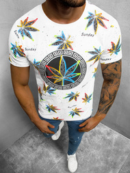 Футболка чоловіча Бiлий OZONEE O/HM602