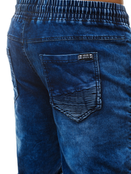 Spodenki męskie jeansowe niebieskie OZONEE RF/HY327/2