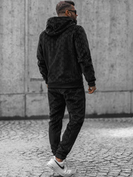 Спортивний костюм чоловічій Чорний OZONEE O/3A81