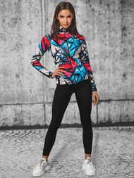 Жіночий спортивний костюм з двох частин Кольоровий OZONEE O/120687Z