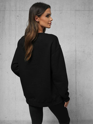 Bluza oversize czarna OZONEE O/SWE23004Z