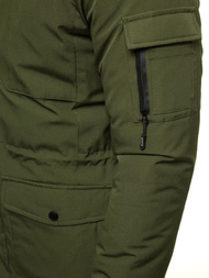 Kurtka zimowa męska khaki OZONEE O/9803