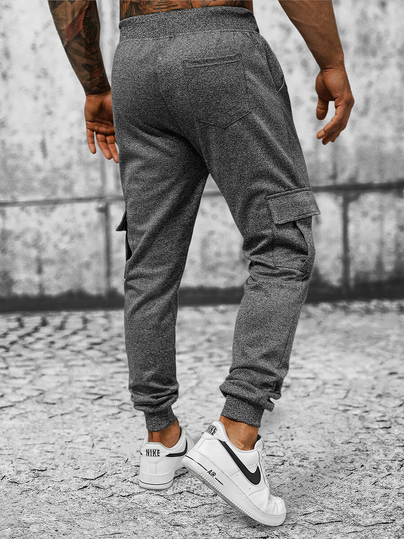 Штани спортивні чоловічі Графітові OZONEE JS/8K1130/5