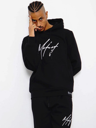 Komplet dresowy męski oversize czarny OZONEE MACH/M3282