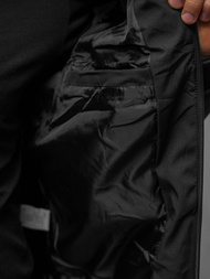 Kurtka męska czarna OZONEE JS/84M3022/392