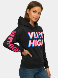 Жіноча Толстовка Чорна OZONEE JS/B26012