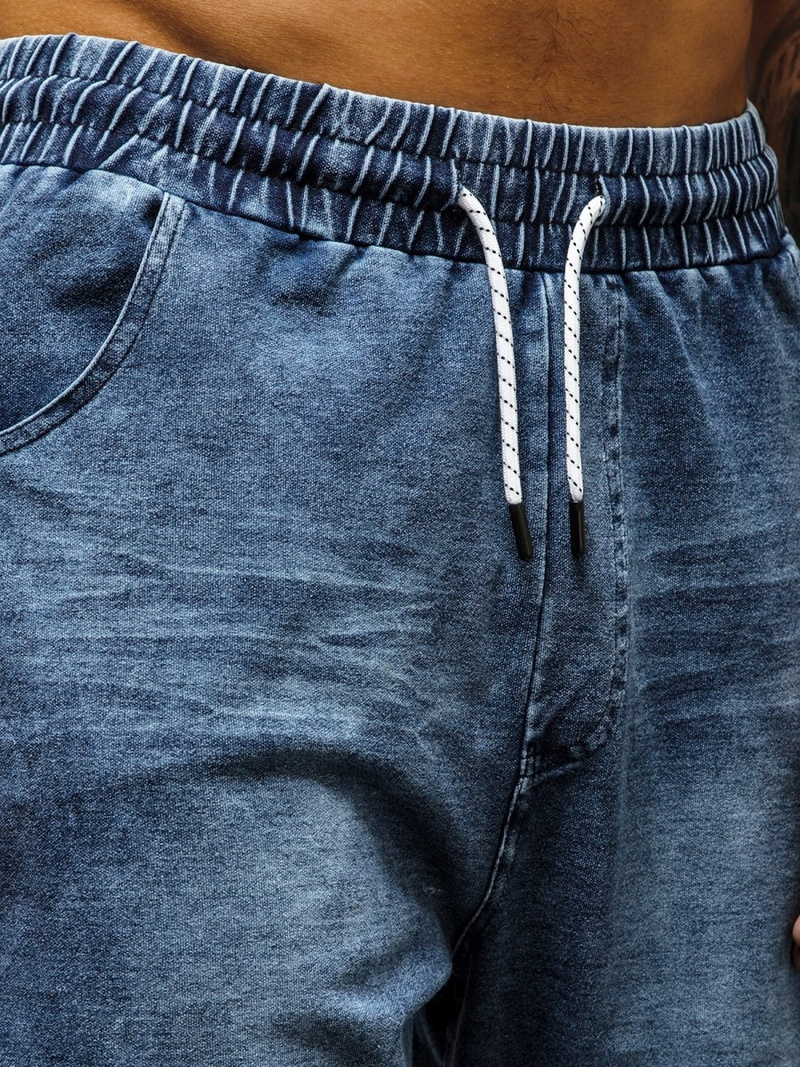 Шорти джинові чоловічі Синi OZONEE JS/KK1070/1Z