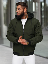 Kurtka męska bomberka khaki OZONEE JS/62M9502/372