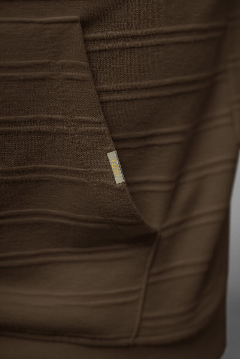 Толстовка чоловіча Коричнева OZONEE O/TB2272