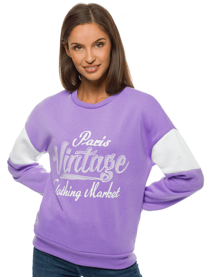 Жіноча Толстовка Фiолетова OZONEE JS/B26004