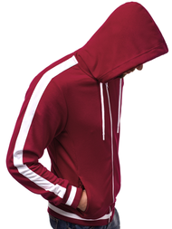 Толстовка чоловіча Бордова OZONEE A/1009Z