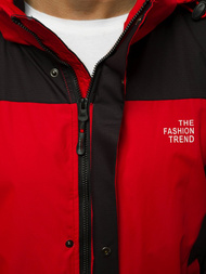 Kurtka przejściowa męska czerwona OZONEE MG/2512