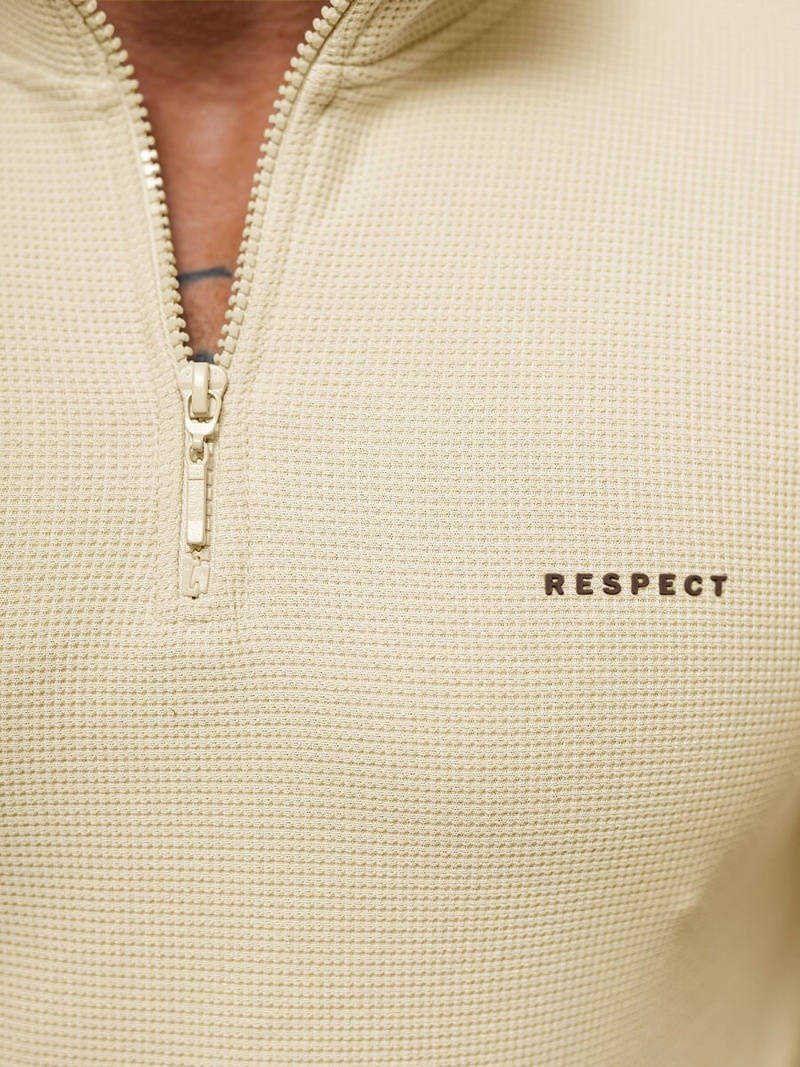 Bluza męska jasnobeżowa OZONEE O/TB2302