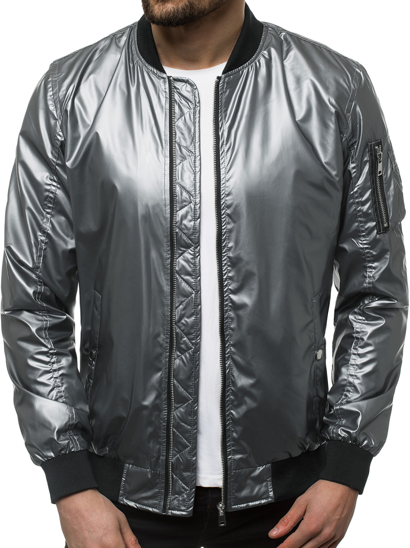 Куртка чоловіча Срібляста OZONEE N/6147