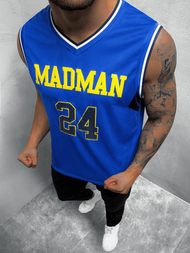 Майка чоловіча Синя OZONEE JS/68S10176