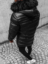 Kurtka męska zimowa czarna OZONEE O/K2233