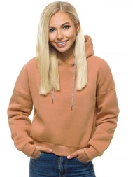 Жіноча Толстовка темно-бежевий OZONEE O/12102