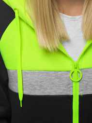 Жіноча Толстовка Чорна OZONEE JS/KSW3001