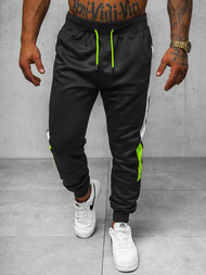 Штани Cпортивні Чоловічі Чорнi OZONEE JS/8K211