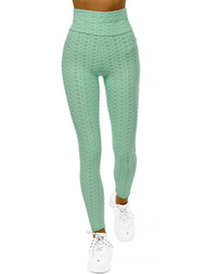 Legginsy damskie miętowe OZONEE JS/YW88024/60
